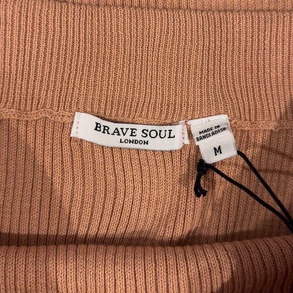 NWT Brave Soul Two-Piece Ribbed Knit Set - Picture 6 of 9